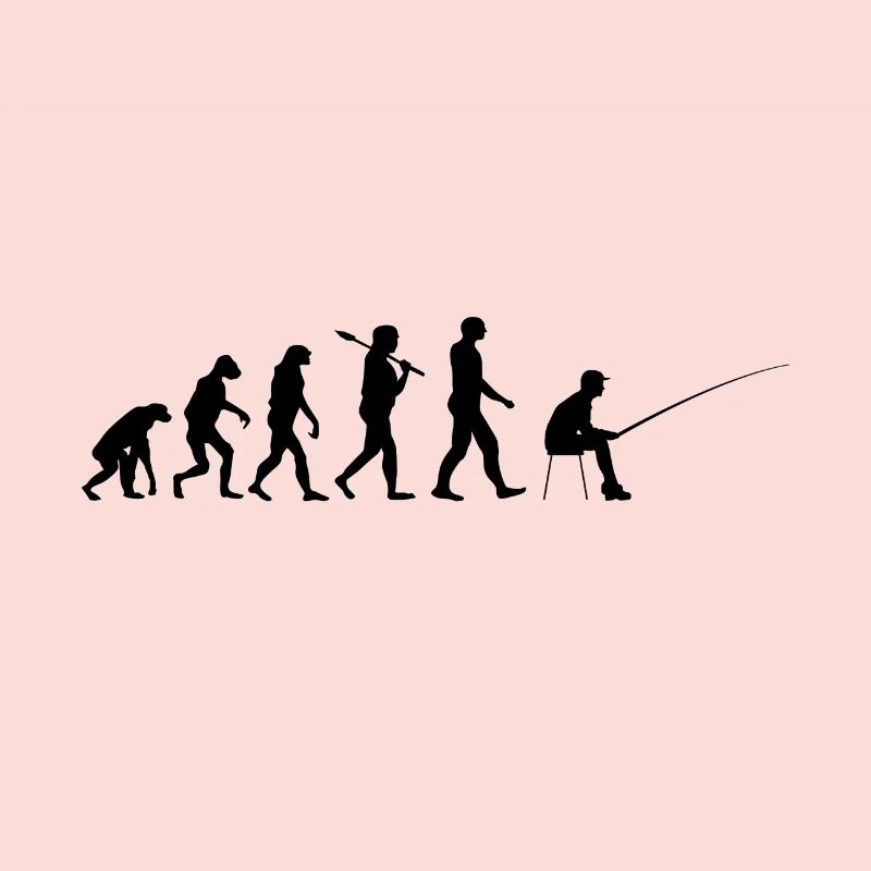 Evolution pêcheurs cadeau de pêche