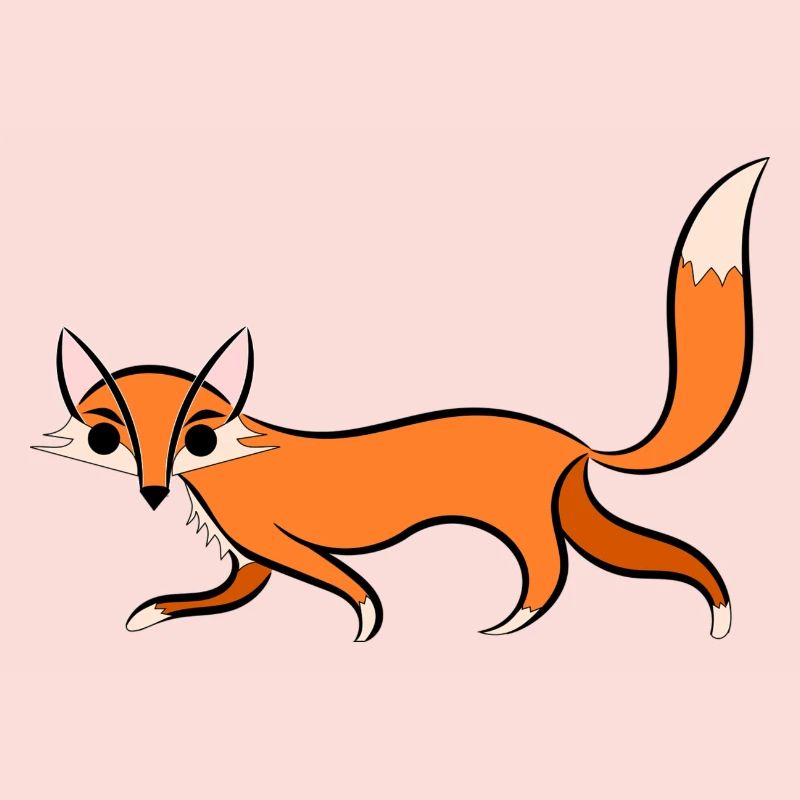 ræv Illustration