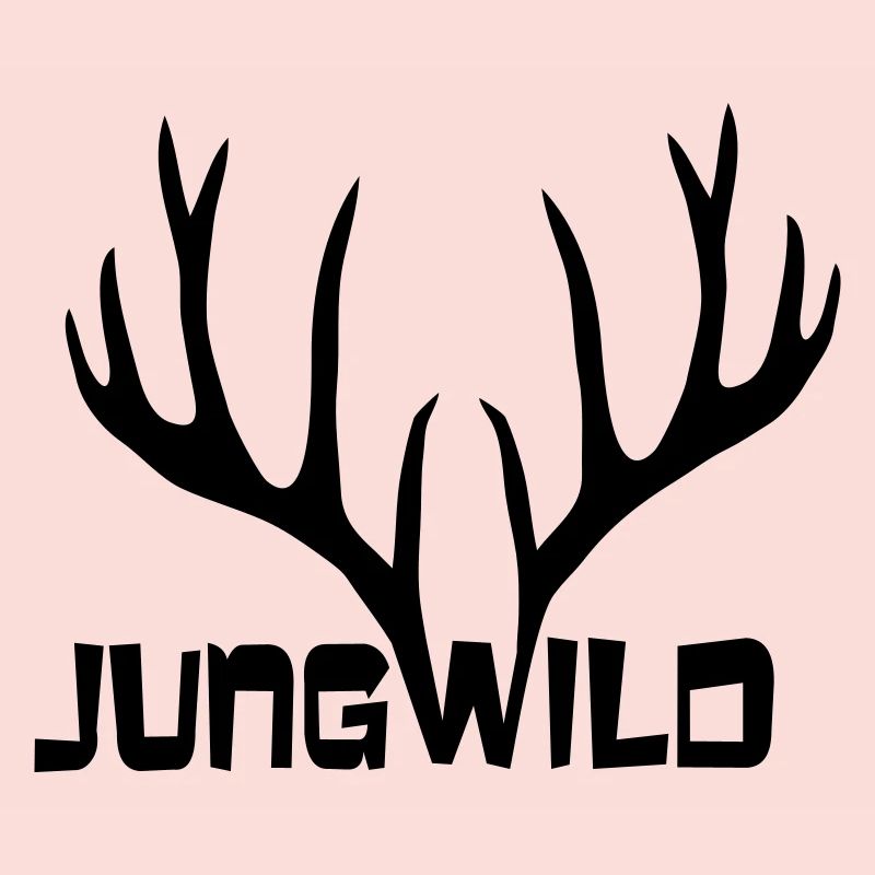 Hirsch Geweih Jung Wild tier jagd jäger wald