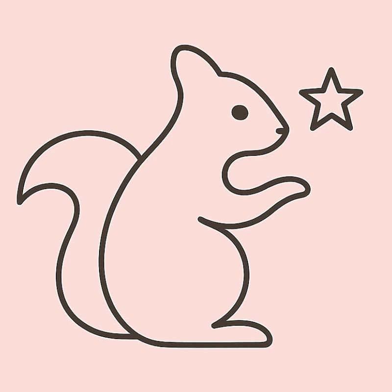 Squirrel Star Magic