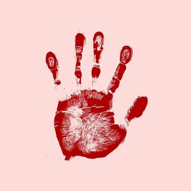 Die blutige Hand. Geschenk