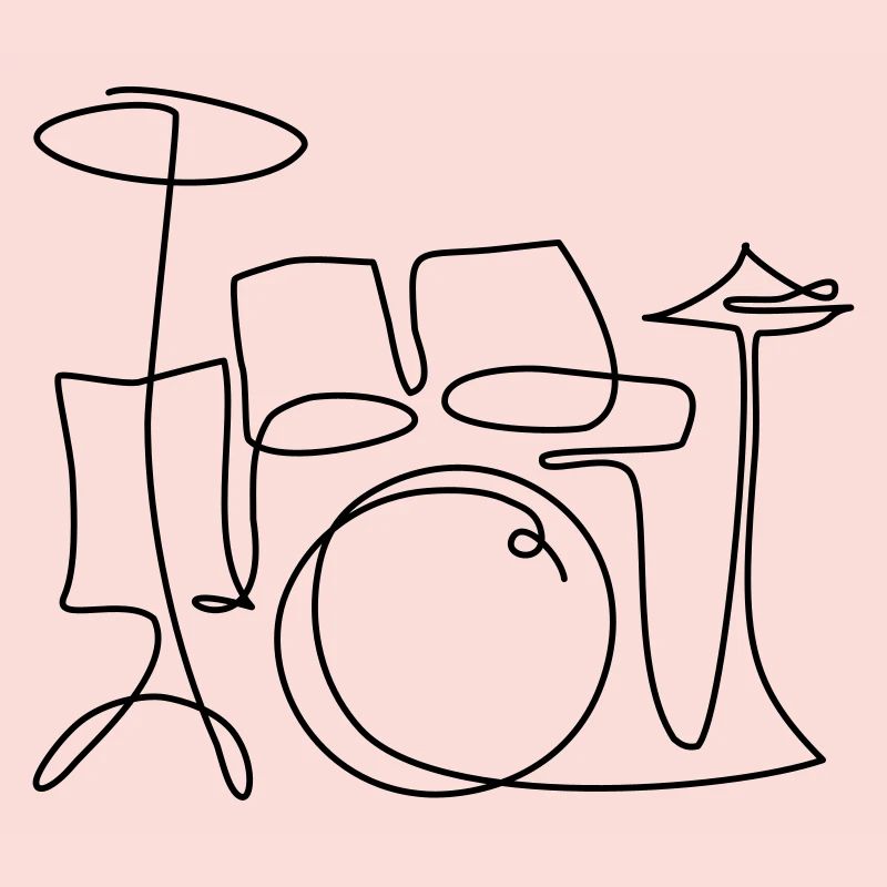 one line drums