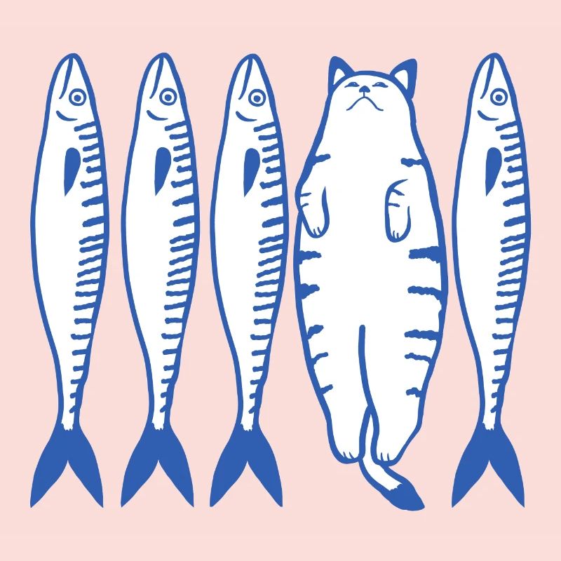 chat blanc et companie