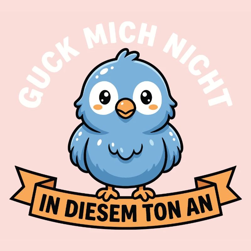 Ne me regarde pas sur ce ton ! Conception des oiseaux