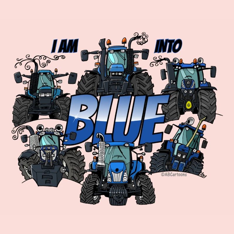 ich bin in blau