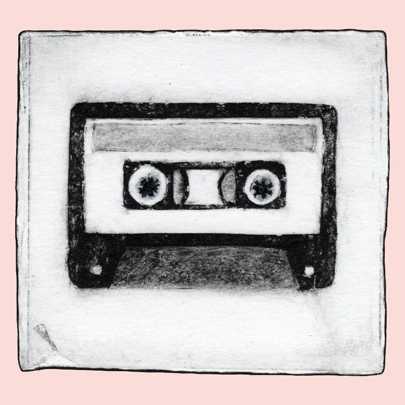 Cassette - œuvres sculptées à la main
