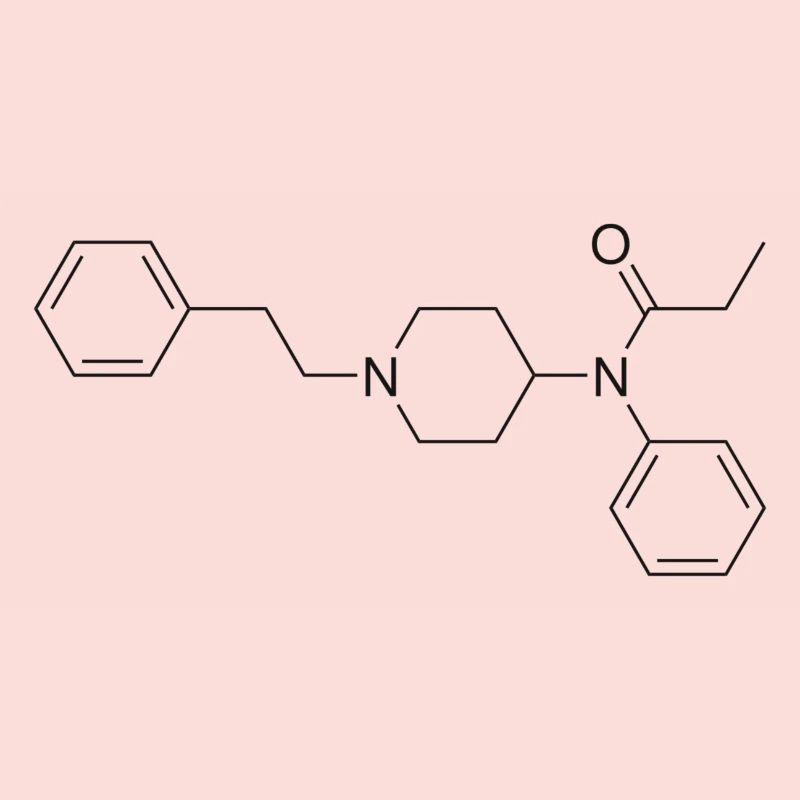 Fentanyl Strukturformel