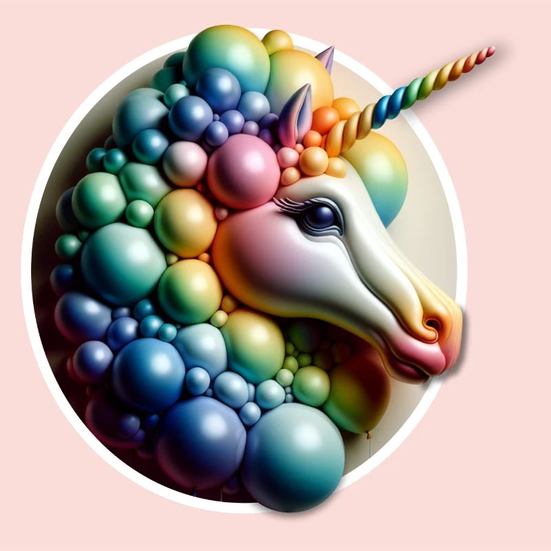 licorne cheval fée fée arc-en-ciel souhait divers