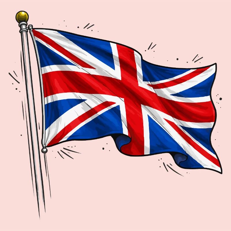 Drapeau de l’Angleterre de Grande-Bretagne