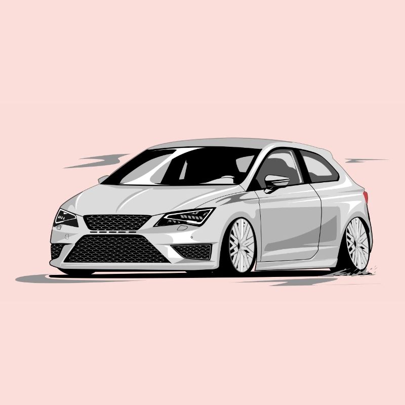 Leon de la fr, faible, profond, Stanced, Cupra