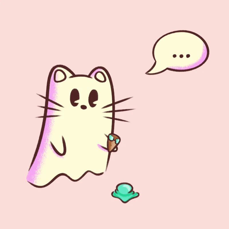 Ghost Cat Drops - Oops