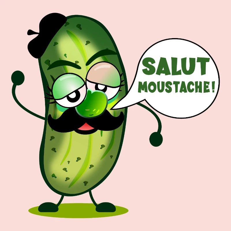 HALLO SCHNURRBART GURKEN