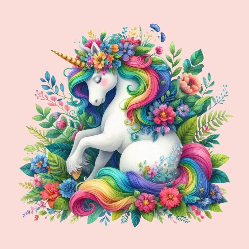 Rainbow Mane Unicorn Bloom