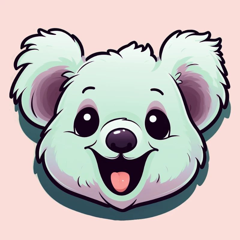 Lachender Koala