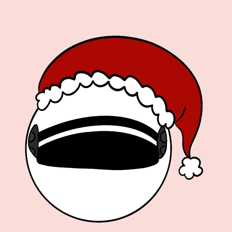 Weihnachtsmann   Helm 