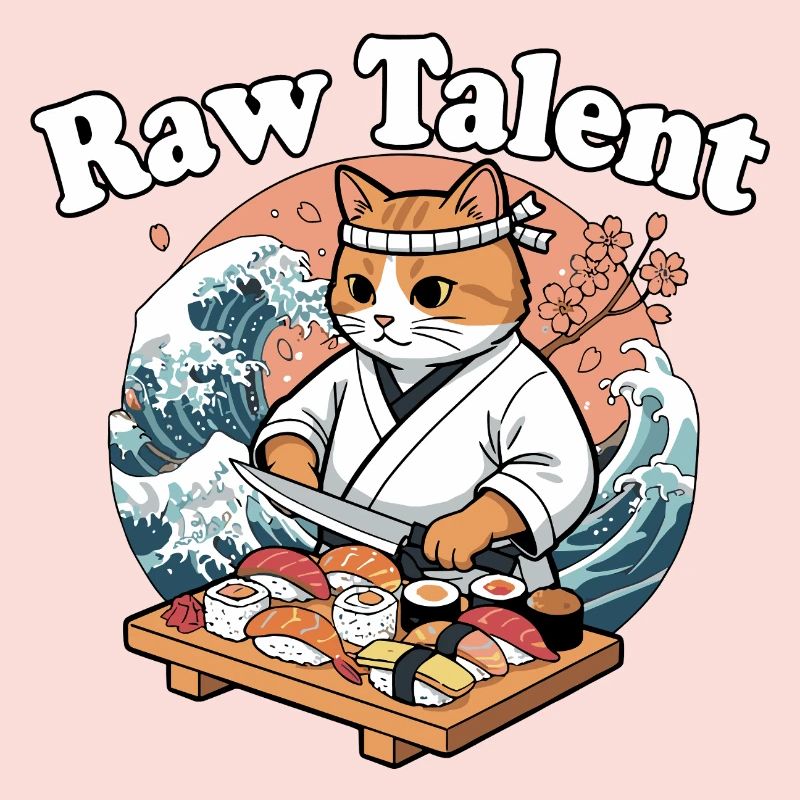 Cat Chef Sushi Master