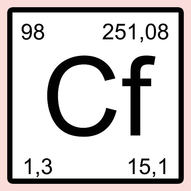 Californium Cf-Element Block Design