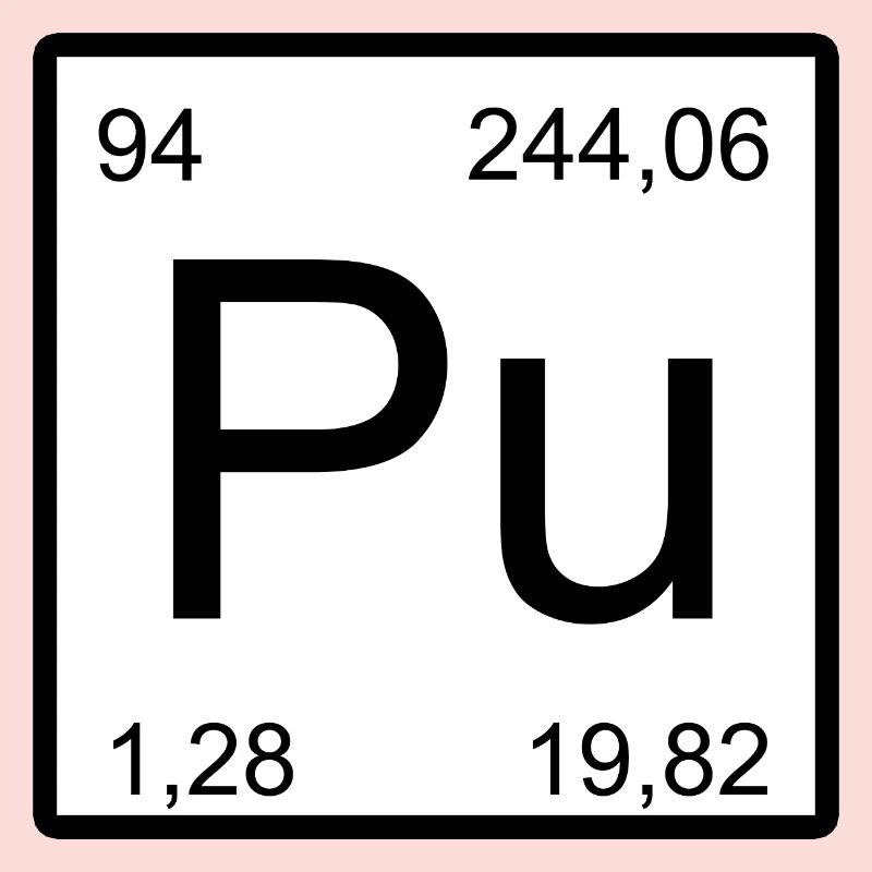 Conception de l’élément de plutonium Pu