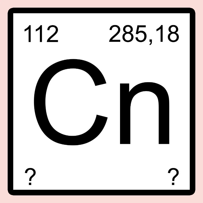 Copernicium Element Block Tee