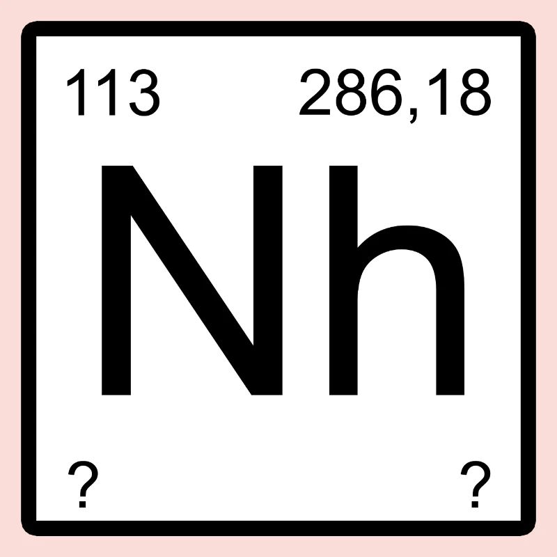 Nihonium Symbol Quadrant