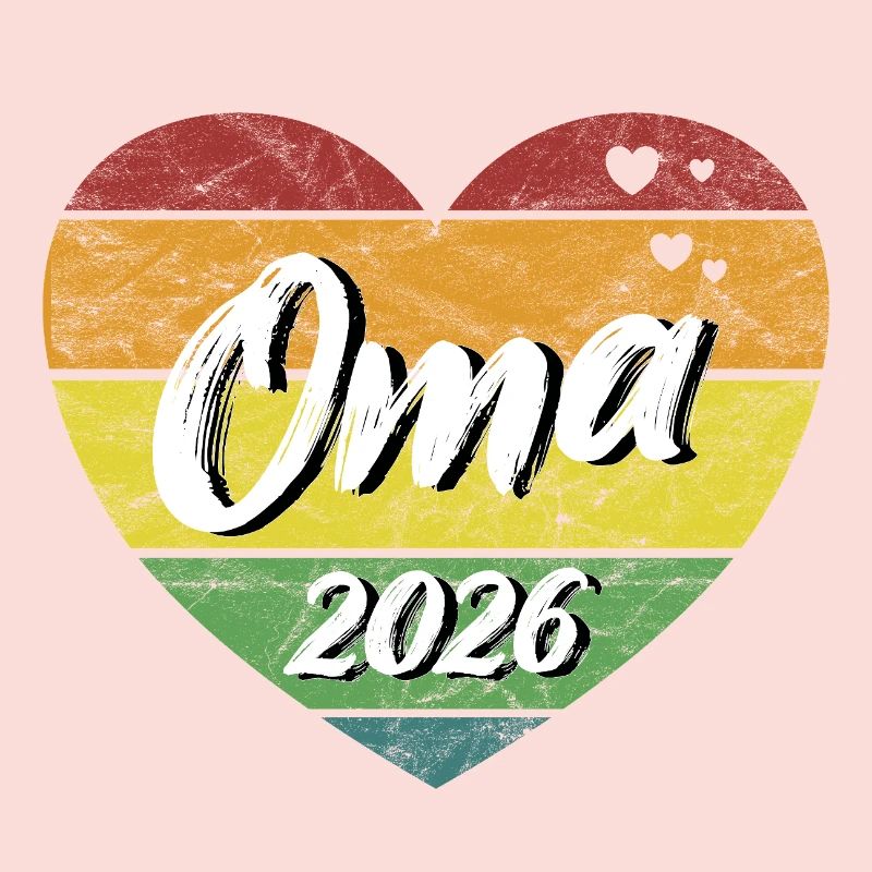 Oma 2026 Großmutter werdende Oma retro vintage
