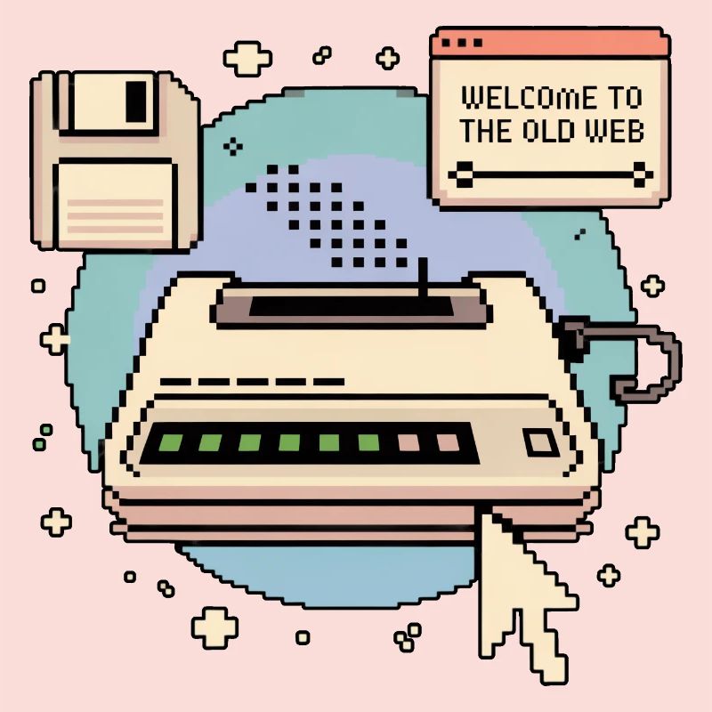 Welcome To The Old Web Retro Internet
