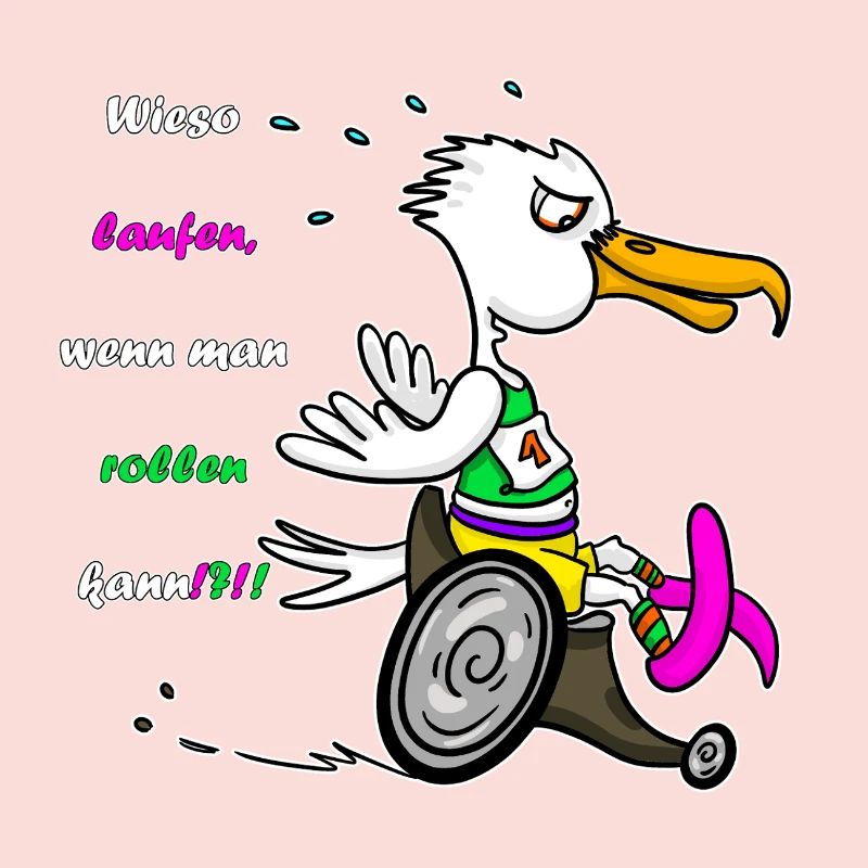 Marathon Möwe – Rennrolli Edition