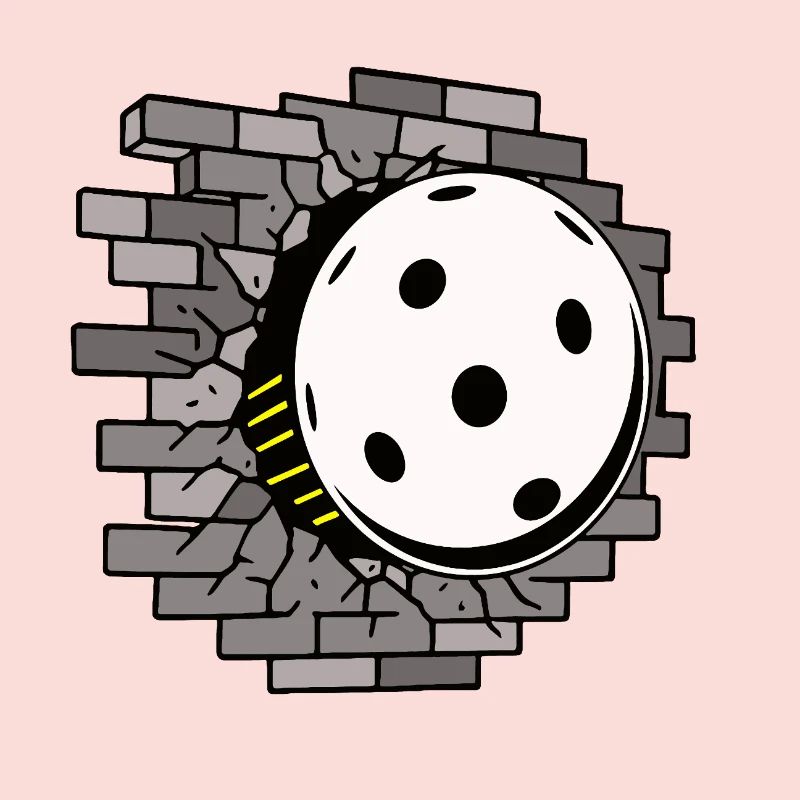 Floorball , Mauerdurchbruch