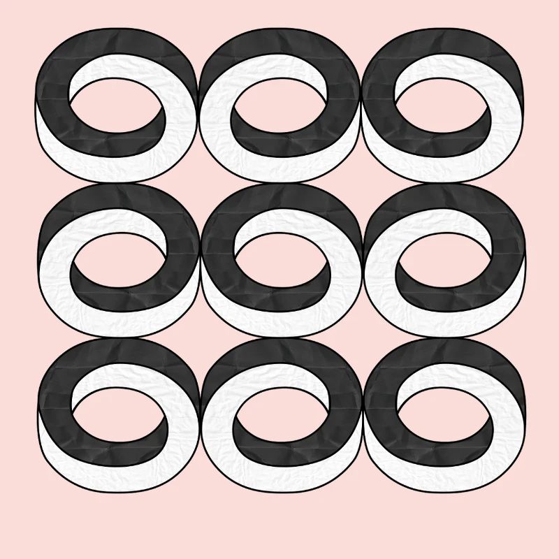 Optical Illusion Circles Texture