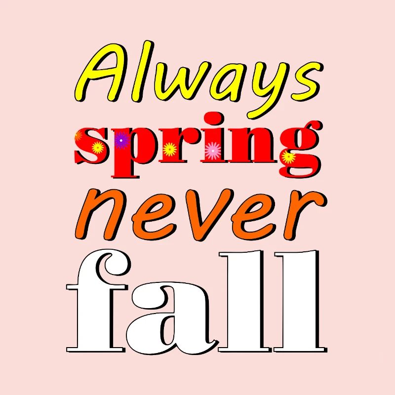 never