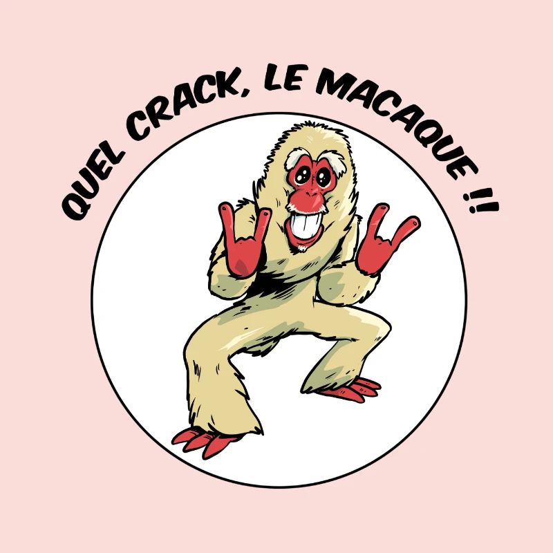 Quel crack, le macaque !