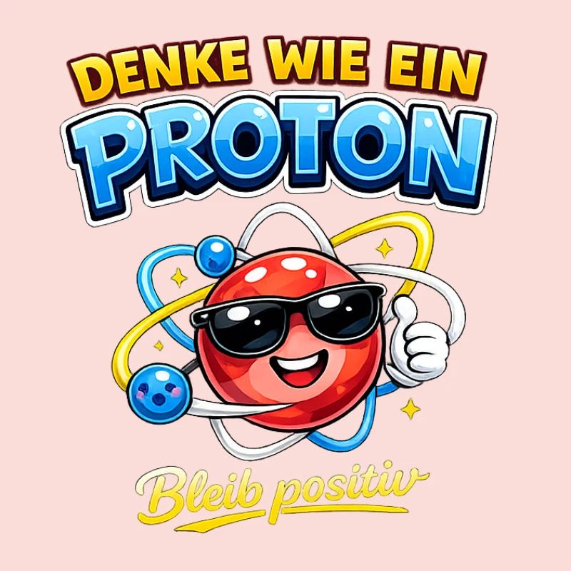 Denke Wie Ein Proton – Bleib Positiv