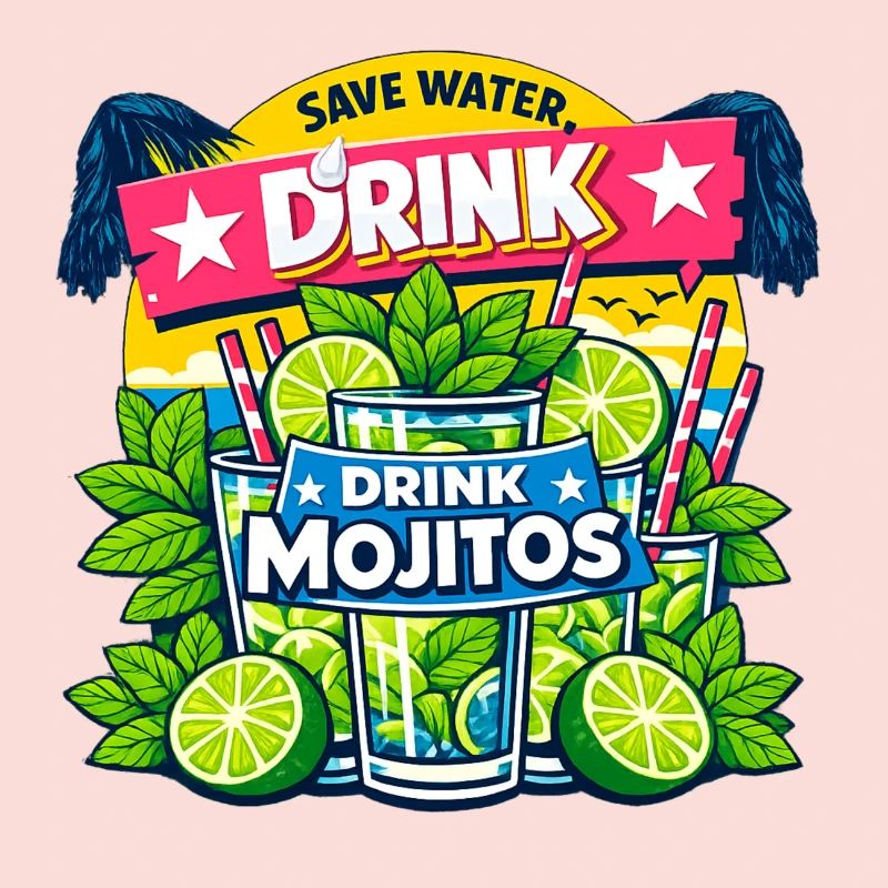 Sauvez l'eau, buvez Mojitos