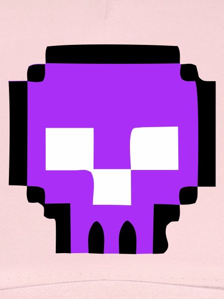 Pixel Skull Game Over