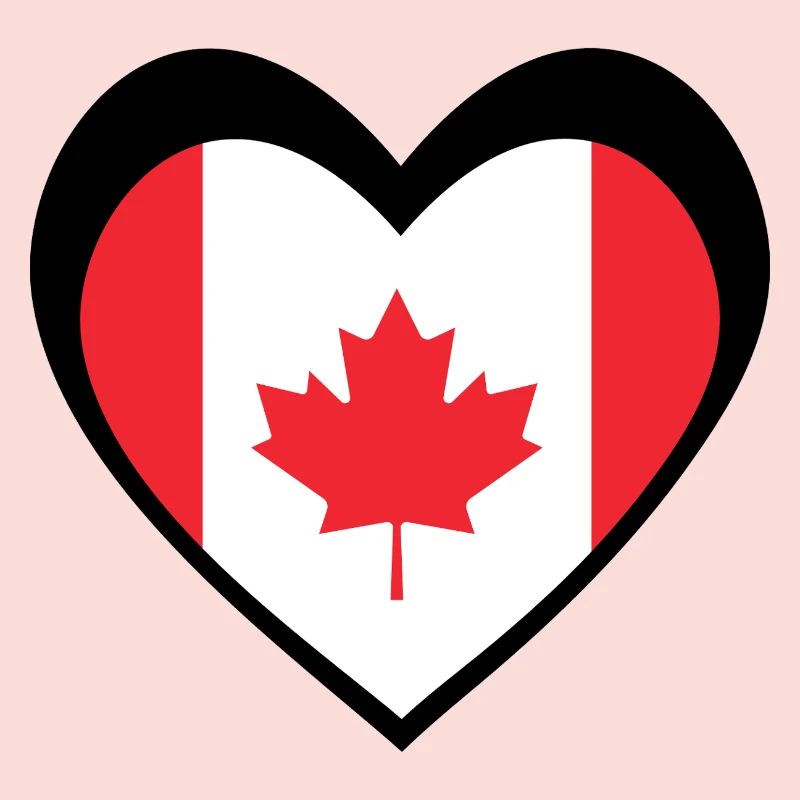 Black Maple Heart – Bold Modern Canada