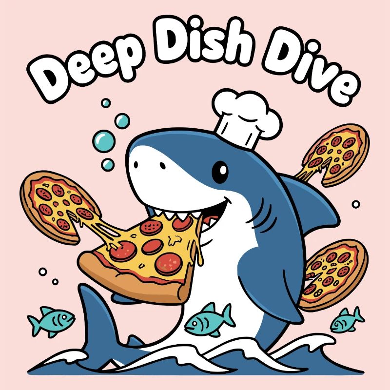 Deep Dish Dive Shark Chef