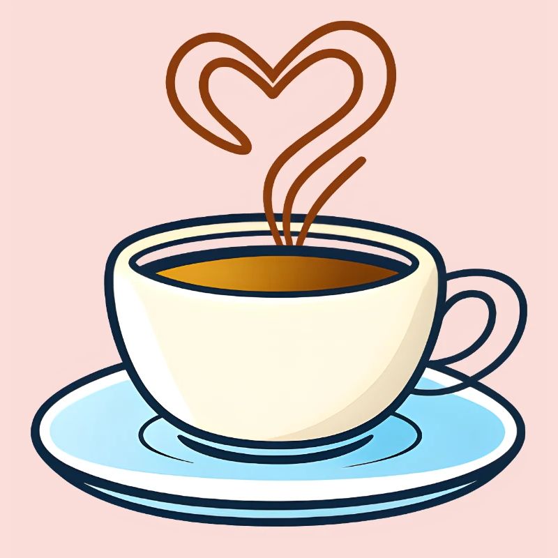 Herzform Kaffeezauber