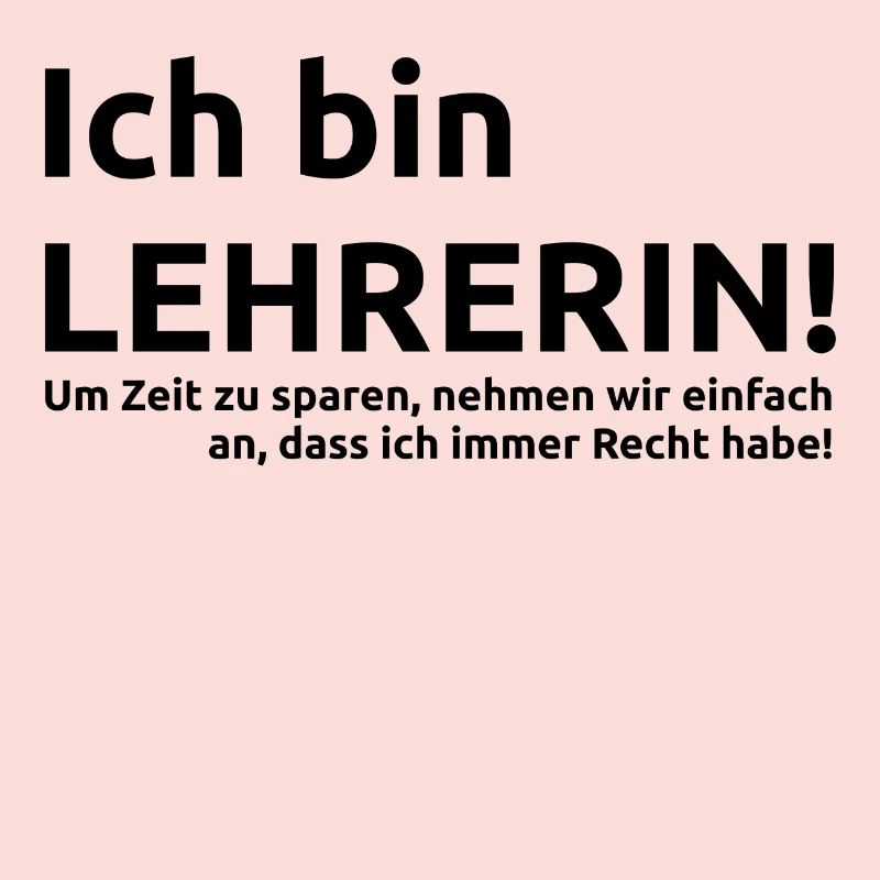 Ich bin Lehrerin Spruch Geschenk Geschenkidee