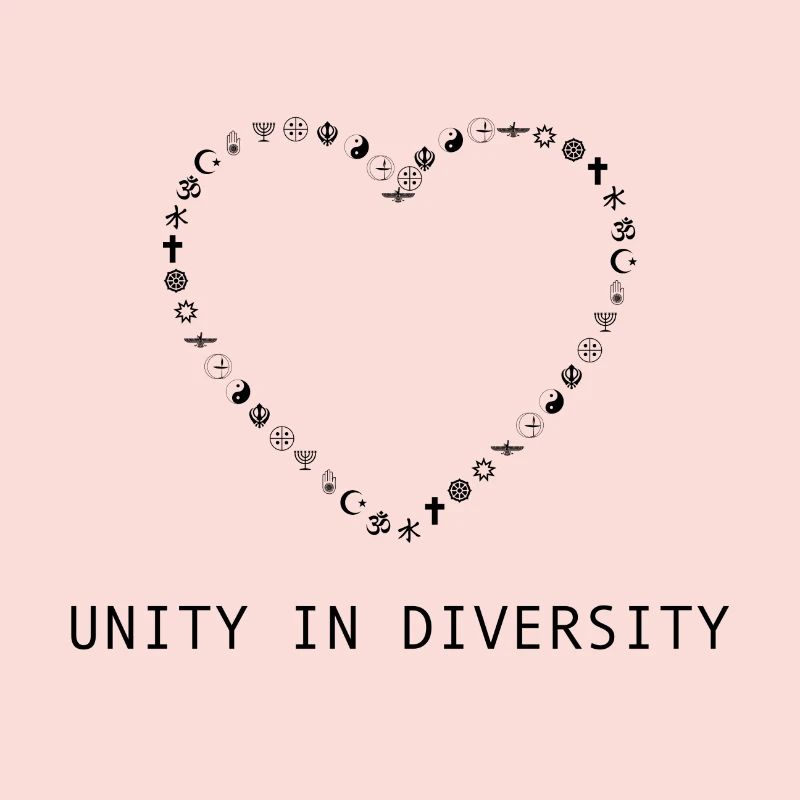 Unity in Diversity Print Religion Freiheit