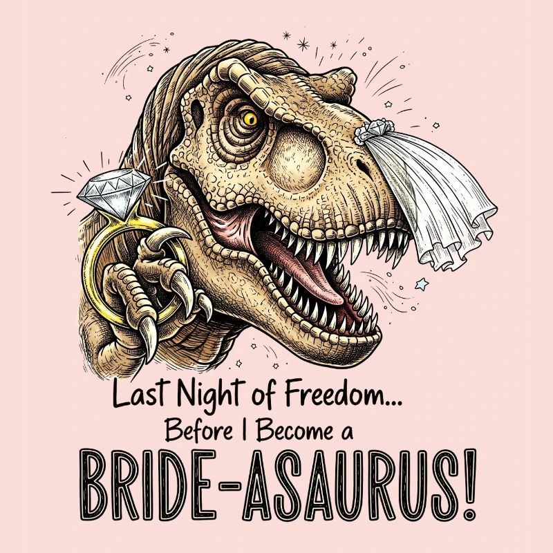 Bride-aurus: Dino Bridal Night