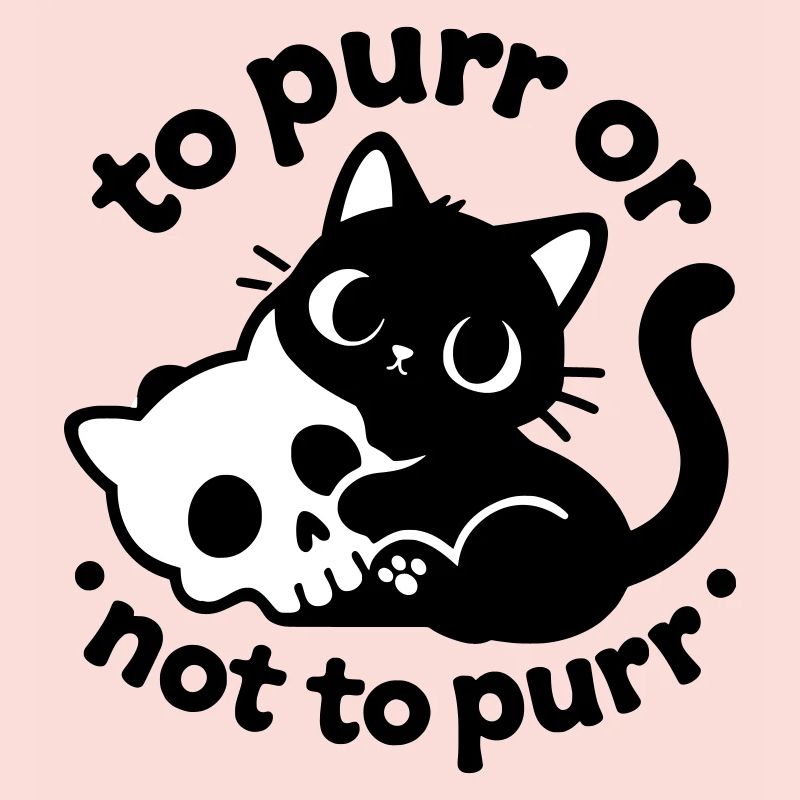 Ronronner ou ne pas ronronner | Diction du chat noir