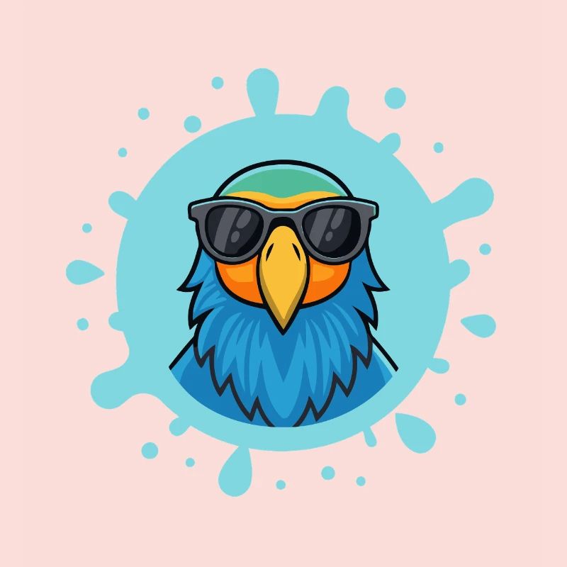 Blue Parrot Solarbrille