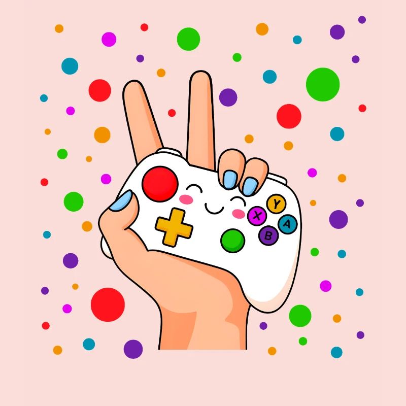 Peace-Zeichen-Controller Pop