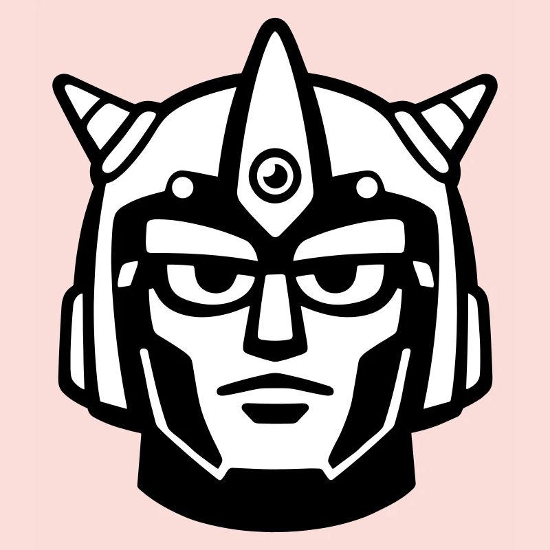 Doomforge Robot Face Helmet