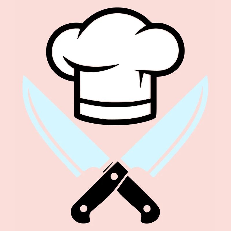 Chef's Hat Knife Logo