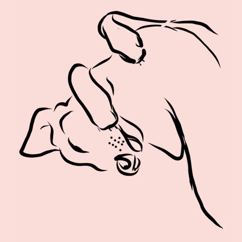 Die entspannte Position