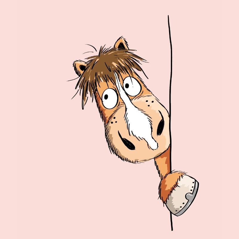 Neugieriges Pferd