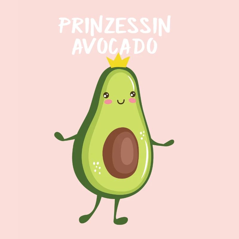 Prinzessin Avocado - Kinder Geschenk