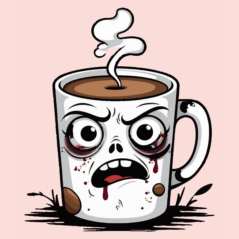 Zombie-Kaffeetasse