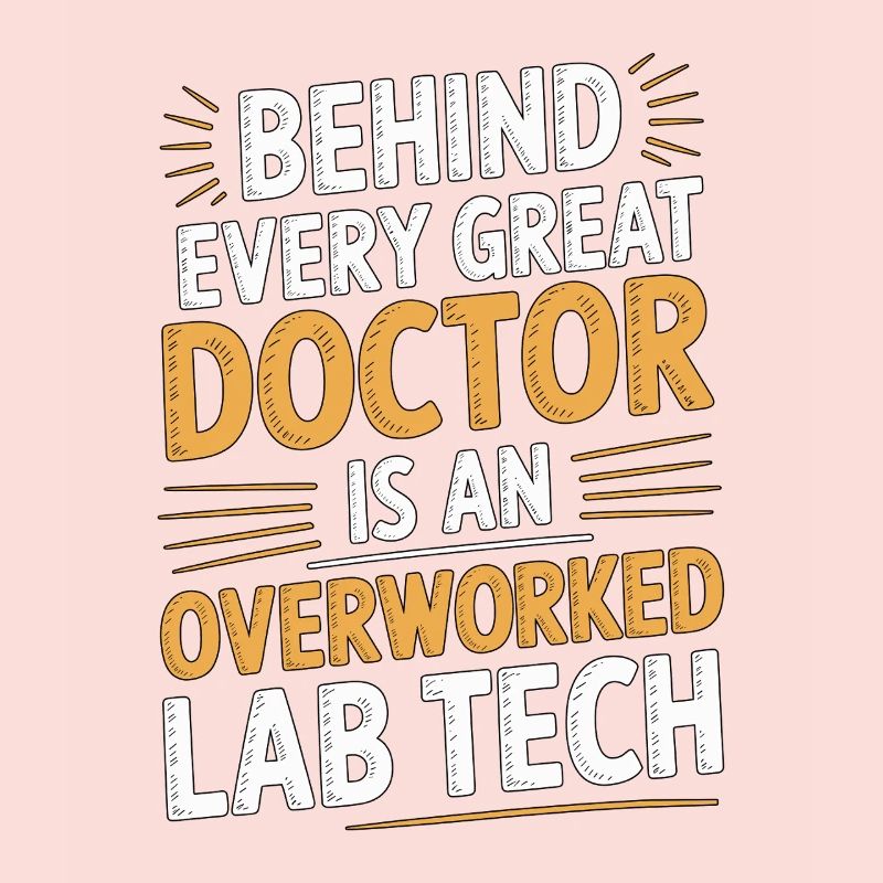 Lab Technician Behind Every Great Lab Scientist